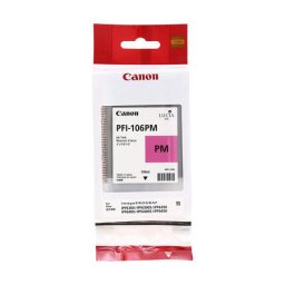 Cartus de cerneala Canon PFI-106PM Photo Magenta (6626B001, PFI106PM) pentru imagePROGRAF iPF6300 iPF6300S iPF6350 iPF6400 iPF6400S iPF6400SE iPF6450