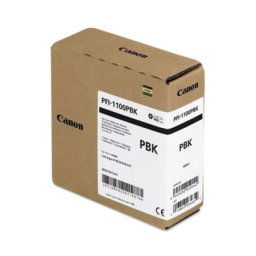Cartus de cerneala Canon PFI-1100PBK Photo Black (0850C001, PFI1100PBK) pentru imagePROGRAF PRO 2000 2100 4000 4100 6000 6100
