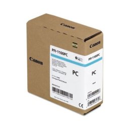 Cartus de cerneala Canon PFI-1100PC Photo Cyan (0854C001, PFI1100PC) pentru imagePROGRAF PRO 2000 2100 4000 4100 6000 6100