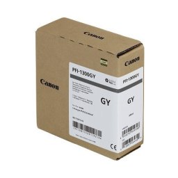 Cartus de cerneala Canon PFI-1300GY Gray (0817C001, PFI1300GY) pentru imagePROGRAF PRO 2000 2100 4000 4100 6000 6100