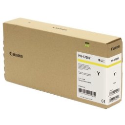 Cartus de cerneala Canon PFI-1700Y Yellow (0778C001, PFI1700Y) pentru imagePROGRAF PRO 2000 2100 4000 4100 6000 6100