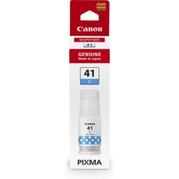 Flacon cerneala Canon GI-41C Cyan (4543C001, GI41C) pentru PIXMA G1420 G1430 G1460 G2420 G2430 G2460 G2470 G3420 G3430 G3460 G3470 G3471 G3472 G4470