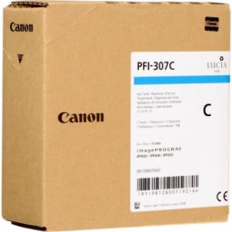 Cartus de cerneala Canon PFI-307C Cyan (9812B001, PFI307C) pentru imagePROGRAF iPF830 iPF840 iPF850