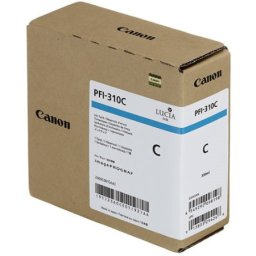 Cartus de cerneala Canon PFI-310C Cyan (2360C001, PFI310C) pentru imagePROGRAF TX 2000 2100 3000 4000 3100 4100