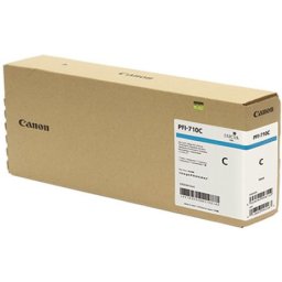Cartus de cerneala Canon PFI-710C Cyan (2355C001, PFI710C) pentru imagePROGRAF TX 2000 2100 3000 4000 3100 4100