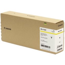 Cartus de cerneala Canon PFI-710Y Yellow (2357C001, PFI710Y) pentru imagePROGRAF TX 2000 2100 3000 4000 3100 4100