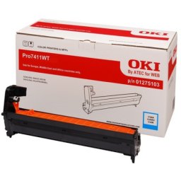 Unitate de cilindru (20K) Oki 01275103 Cyan pentru ES3032 A4 ES7411dn ES7411wt ES7411 Pro7411wt