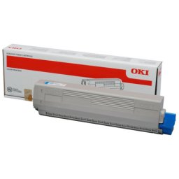 Cartus de toner (7K) Oki 46471103 Cyan pentru C823dn C823dnw C823n C823nw C833dn C833dnw C833n C833nw C843dn C843dnw