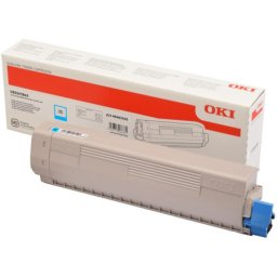 Cartus de toner (10K) Oki 46443119 Cyan pentru ES8433dn