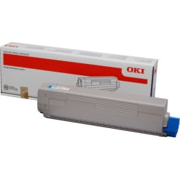 Cartus de toner (7.3K) Oki 44844615 Cyan pentru C822cdtn C822dn C822n