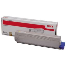 Cartus de toner (10K) Oki 44844505 Yellow pentru C831dm C831dn C831n C841cdtn C841dn C841n