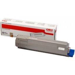 Cartus de toner (7.3K) Oki 44643001 Yellow pentru C801n C801dn C821n C821dn
