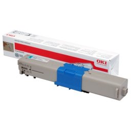 Cartus de toner (2K) Oki 44469706 Cyan pentru C310dn C310n C330dn C510dn C511 C511dn C530dn C531 C531dn MC351 MC352dn MC361 MC361dn MC362dn MC362dwn MC561 MC561dn MC562 MC562dn MC562dw MC562w