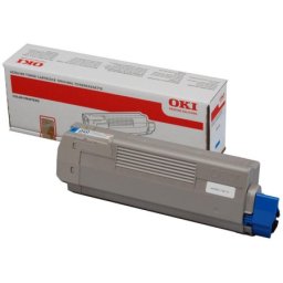 Cartus de toner (6K) Oki 44315307 Cyan pentru C610 C610dn C610dtn C610n C610dm