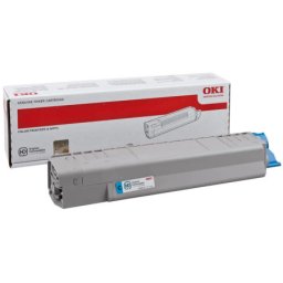 Cartus de toner (10K) Oki 44059255 Cyan pentru MC861cdtn MC861cdxn MC861dn