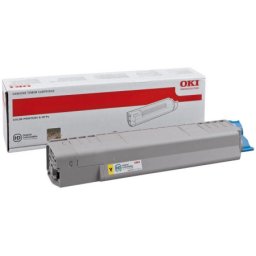 Cartus de toner (9K) Oki 44059257 Yellow pentru ES8451 MFP ES8461