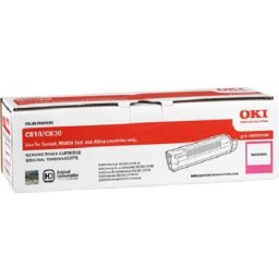 Cartus de toner (8K) Oki 44059107 Cyan pentru C810 C810cdtn C810dn C810n C830 C830cdtn C830dn