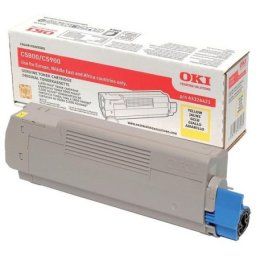 Cartus de toner (5K) Oki 43324421 Yellow pentru C5550 MFP C5800 C5900