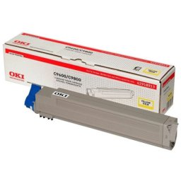 Cartus de toner (15K) Oki 42918913 Yellow pentru C9600n C9650n C9800hdn C9850hdn