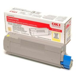 Cartus de toner (2K) Oki 43381905 Yellow pentru C5600 C5700