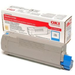 Cartus de toner (2K) Oki 43381907 Cyan pentru C5600 C5700