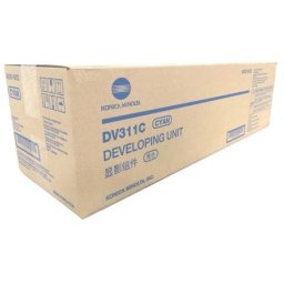 Developer praf original Konica Minolta DV311C Cyan (A0XV0KD, DV-311C) pentru BizHub C220 C280 C360