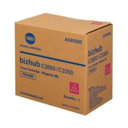 Cartus de toner (10K) Konica Minolta TNP48M Magenta (A5X0350, TNP-48M) pentru BizHub C3350 C3850