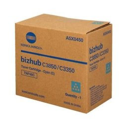 Cartus de toner (10K) Konica Minolta TNP48C Cyan (A5X0450, TNP-48C) pentru BizHub C3350 C3850