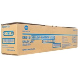 Unitate de cilindru (75K) Konica Minolta DR512 CMY (A2XN0TD, DR-512) pentru BizHub C224 C224e C284 C284e C364 C364e C454 C454e C554 C554e