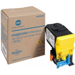Cartus de toner (6K) Konica Minolta TNP18Y Yellow (A0X5250, TNP-18Y) pentru Magicolor 4750DN 4750EN