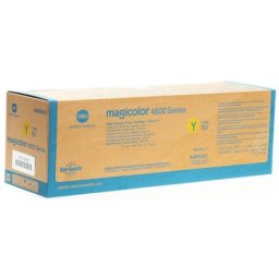 Cartus de toner (8K) Konica Minolta A0DK252 Yellow pentru Magicolor 4650DN 4650EN 4690MF 4695MF