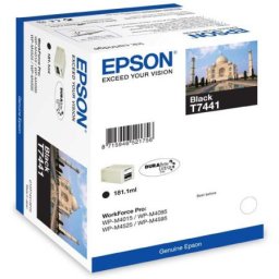 Cartus de cerneala original Epson T7441 Black (C13T74414010) pentru WorkForce Pro WP M4015DN M4095DN M4525DNF M4595DNF