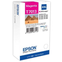 Cartus de cerneala original Epson T7013 Magenta (C13T70134010) pentru WorkForce Pro WP 4015DN 4095DN6 4515DN 4525DNF 4595DNF 4595DNF6