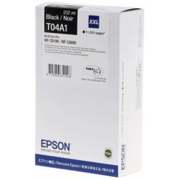 Cartus de cerneala original Epson T04A1 Black (C13T04A140) pentru WorkForce Pro WF C8190 C8190D3TWC C8190DTW C8190DTWC C8190DW C8690 C8690D3TWFC C8690DTWF C8690DTWFC C8690DWF