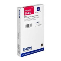 Cartus de cerneala original Epson T04B3 Magenta (C13T04B340) pentru WorkForce Pro WF C8190 C8190D3TWC C8190DTW C8190DTWC C8190DW C8610 C8610DWF C8690 C8690D3TWFC C8690DTWF C8690DTWFC C8690DWF
