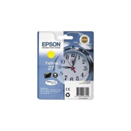 Cartus de cerneala original Epson 27 Yellow (C13T27044010) pentru WorkForce WF 3620 3620DWF 3640DTWF 7110DTW 7210DTW 7610DWF 7620DTWF 7620TWF 7710DWF 7715DWF 7720DTWF
