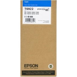 Cartus de cerneala original Epson T6922 Cyan (C13T692200) pentru SureColor SC T3000 T3200 T5000 T5200 T7000 T7200