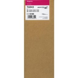 Cartus de cerneala original Epson T6943 Magenta (C13T694300) pentru SureColor SC T3000 T3200 T5000 T5200 T7000 T7200