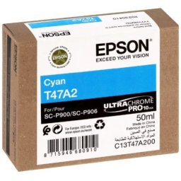 Cartus de cerneala original Epson T47A2 Cyan (C13T47A200) pentru SureColor SC P900
