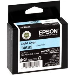 Cartus de cerneala original Epson T46S5 Light Cyan (C13T46S500) pentru SureColor SC P700