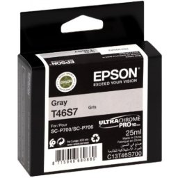 Cartus de cerneala original Epson T46S7 Gray (C13T46S700) pentru SureColor SC P700