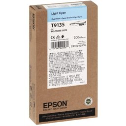 Cartus de cerneala original Epson T9135 Light Cyan (C13T913500) pentru SureColor SC P5000 STD