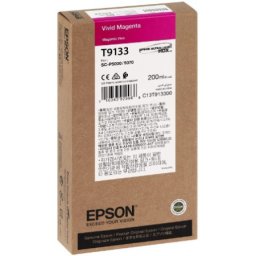 Cartus de cerneala original Epson T9133 Vivid Magenta (C13T913300) pentru SureColor SC P5000 STD