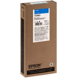 Cartus de cerneala original Epson T5962 Cyan (C13T596200) pentru Stylus Pro 7700 7890 7900 9700 9890 9900 WT7900