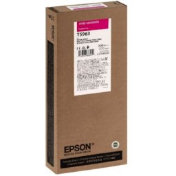 Cartus de cerneala original Epson T5963 Vivid Magenta (C13T596300) pentru Stylus Pro 7700 7890 7900 9700 9890 9900 WT7900
