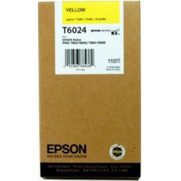 Cartus de cerneala original Epson T6024 Yellow (C13T602400) pentru Stylus Pro 7800 7880 9800 9880