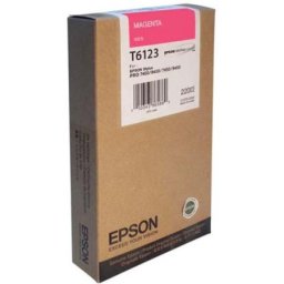 Cartus de cerneala original Epson T6123 Magenta (C13T612300) pentru Stylus Pro 7400 7450 9400 9450
