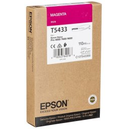 Cartus de cerneala original Epson T5433 Magenta (C13T543300) pentru Stylus Pro 4000 4400 7600 9600