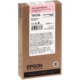 Cartus de cerneala original Epson T6536 Vivid Light Magenta (C13T653600) pentru Stylus Pro 4900