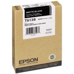 Cartus de cerneala original Epson T6138 Matte Black (C13T613800) pentru Stylus Pro 4450 4800 4880